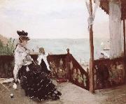 Berthe Morisot Seaside oil on canvas